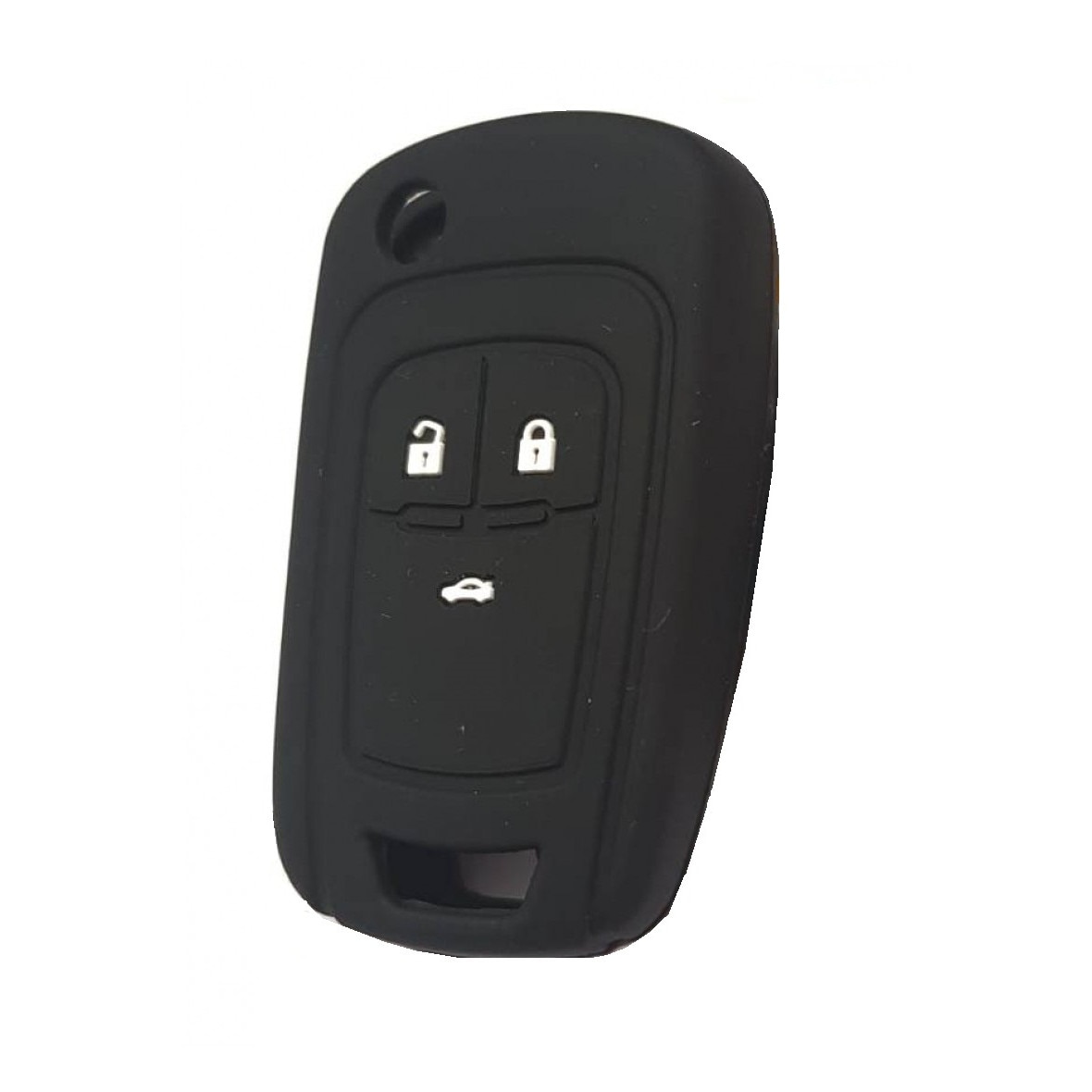 Husa din silicon pentru cheie auto CHEVROLET cu 3 butoane si logo