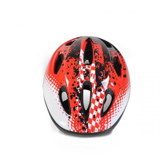 Casca Ciclism Copii T03 - 48-54 cm, S, Rosu-Alb