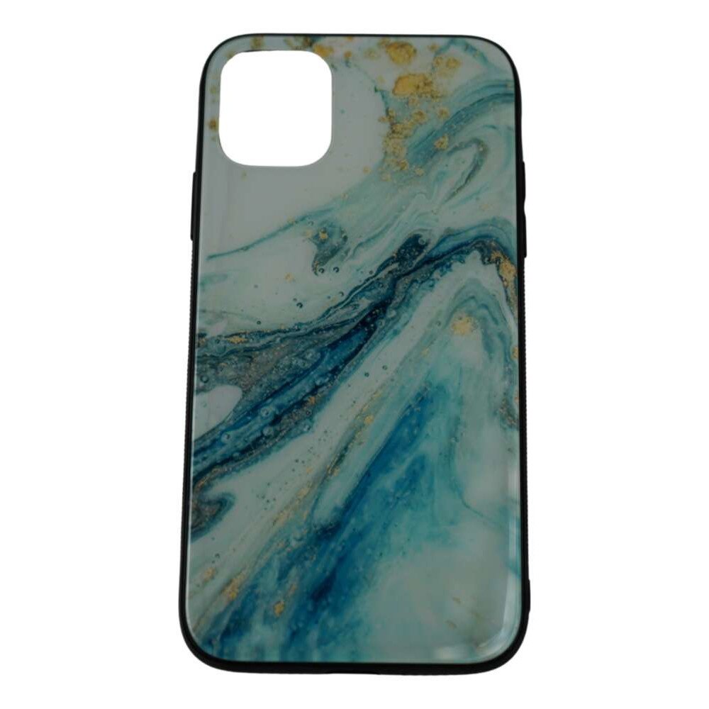 Husa protectie pentru Apple iPhone 11 Marble Glass Model 1