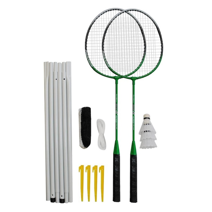 Set badminton 2 rachete + fileu