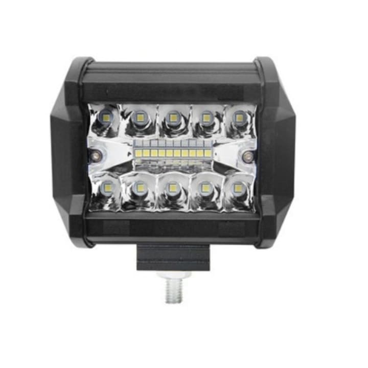 Auto Offroad LED projektor 60W / 12V-24V, 2200 Lumeni Spot Beam