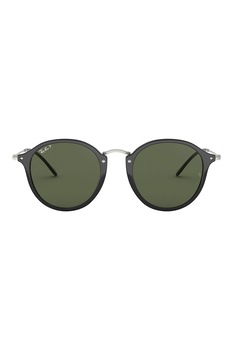 Ray-Ban, Ochelari de soare unisex polarizati, Negru/Argintiu, 49-21-140 Standard Ray-Ban, Ochelari de soare unisex polarizati, Negru/Argintiu, 49-21-140 Standard