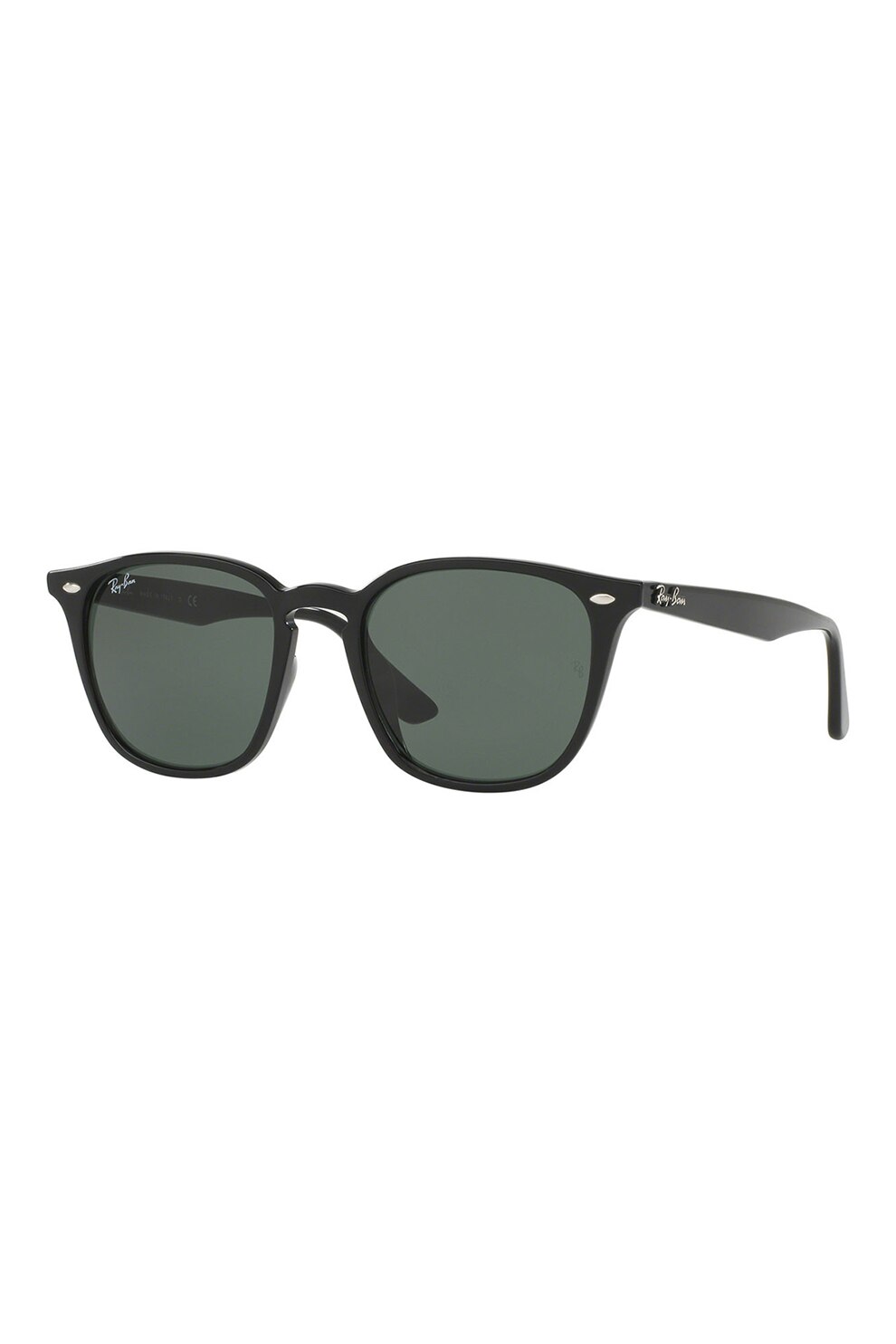 Ray-Ban, Ochelari de soare unisex patrati, Negru, 52-20-150 Standard