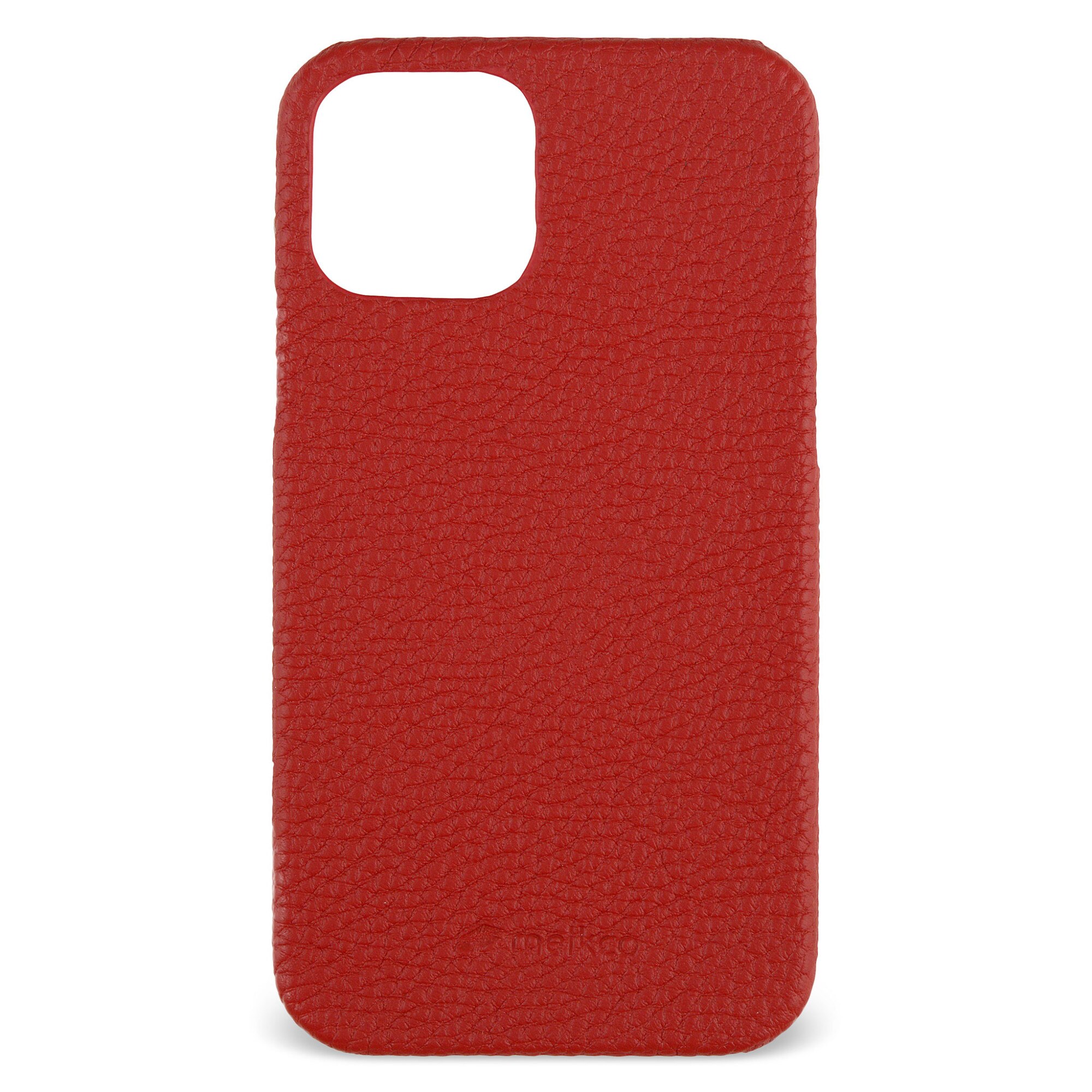 Husa din piele Melkco pentru iPhone 12, 12 Pro, Red