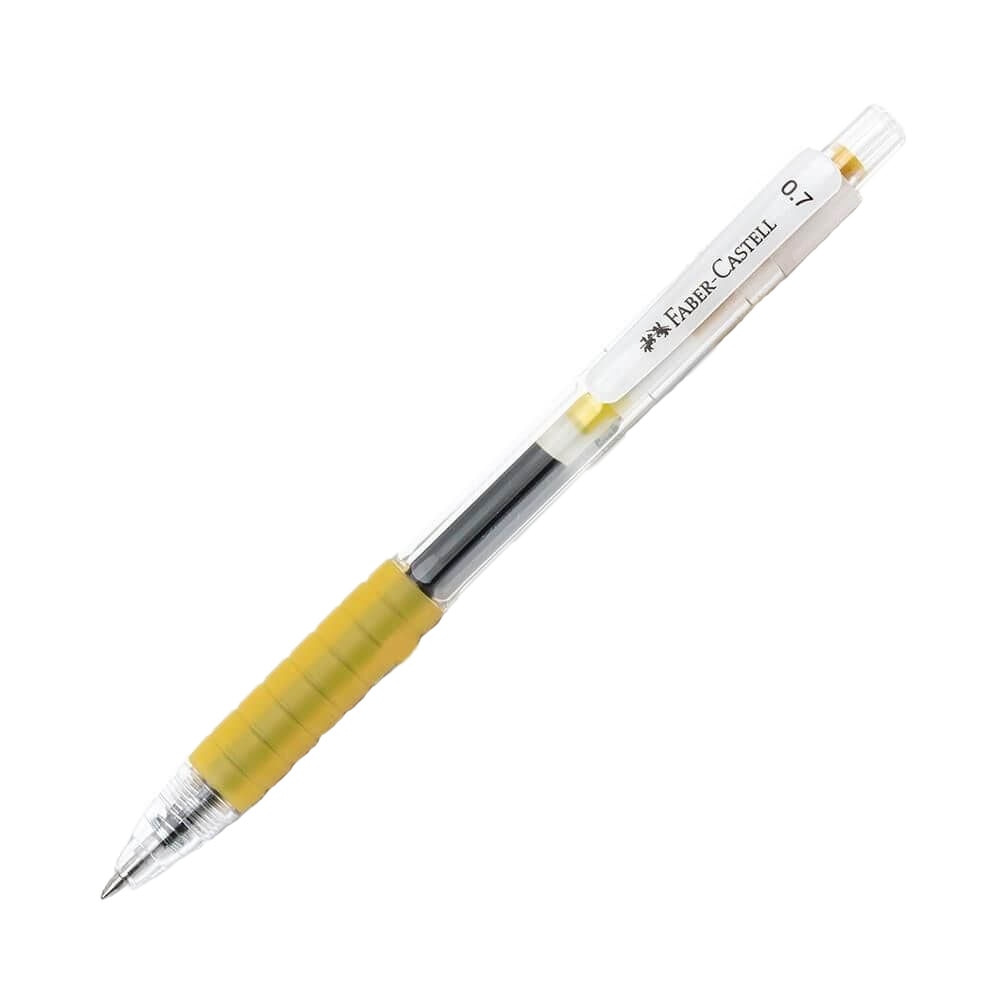 Pix Auriu 0.7 mm Faber-Castell Fast Gel, Grip din Cauciuc
