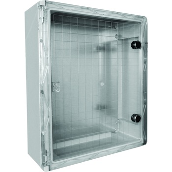Dulap poliester MIP cu contrapanou IP65 usa transparenta 800x600x260 Comtec Dulap poliester MIP cu contrapanou IP65 usa transparenta 800x600x260 Comtec