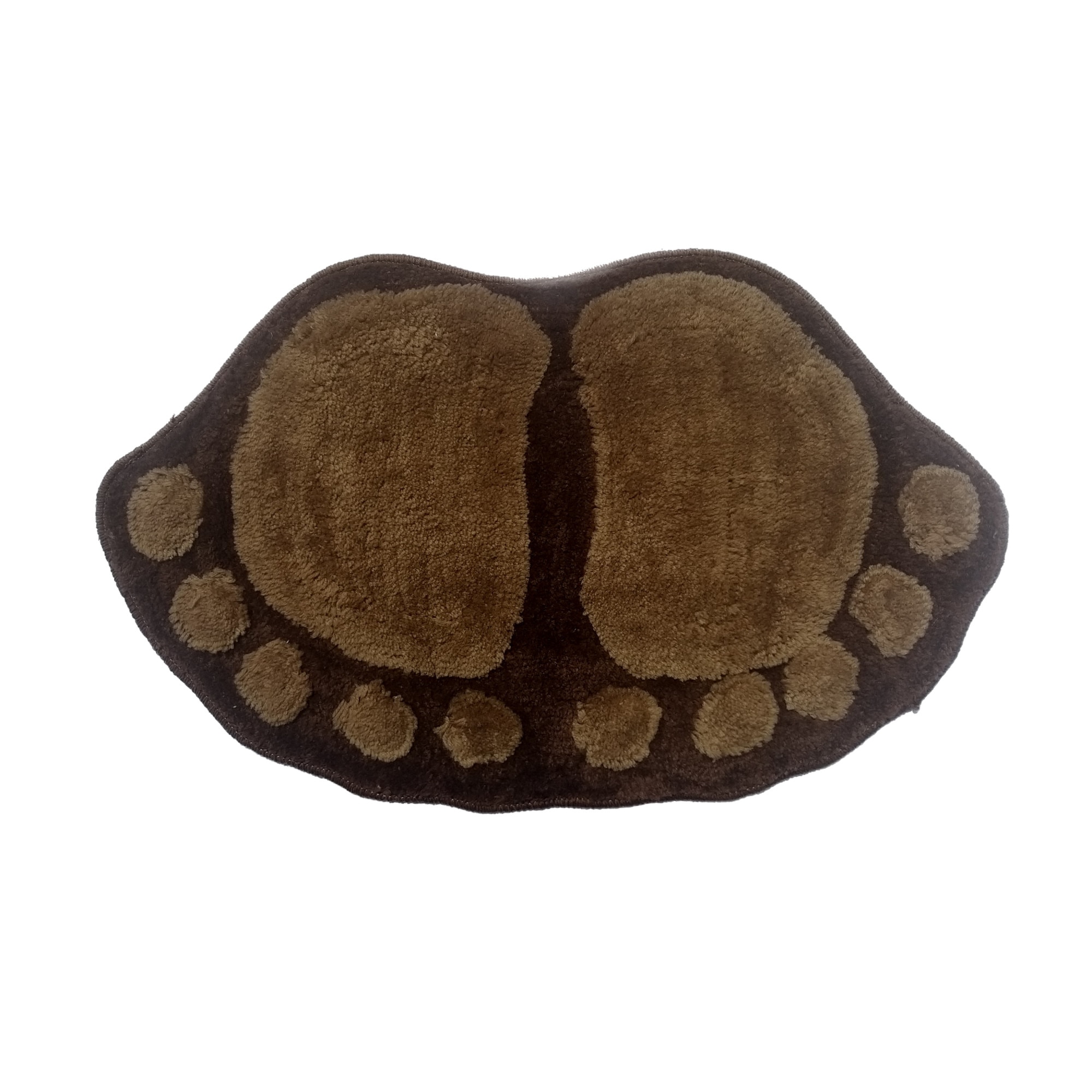 Covoras baie picior 50x80 cm, Nichita Impex, maro