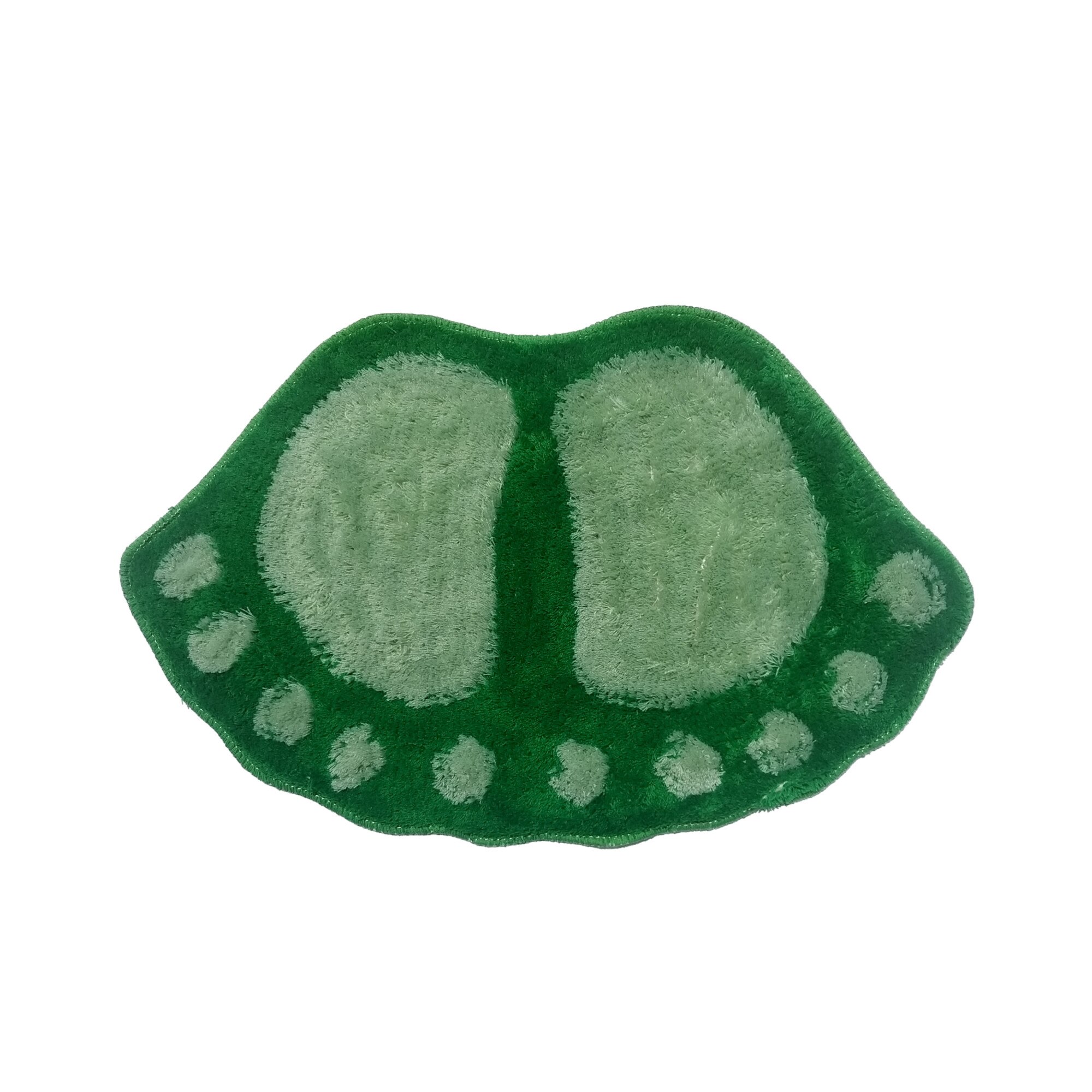 Covoras baie picior 50x80 cm, Nichita Impex, verde