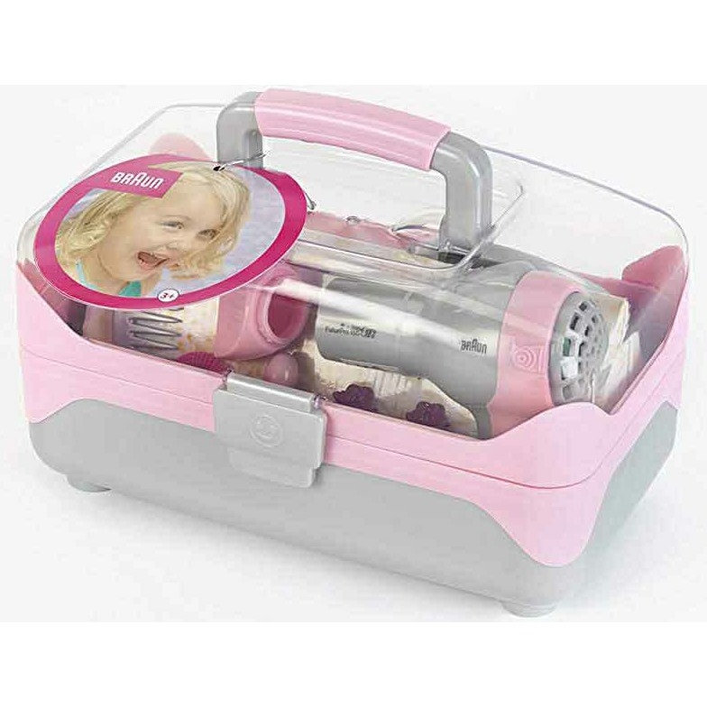 Set de infrumusetare Klein Braun cu uscator de par si accesorii