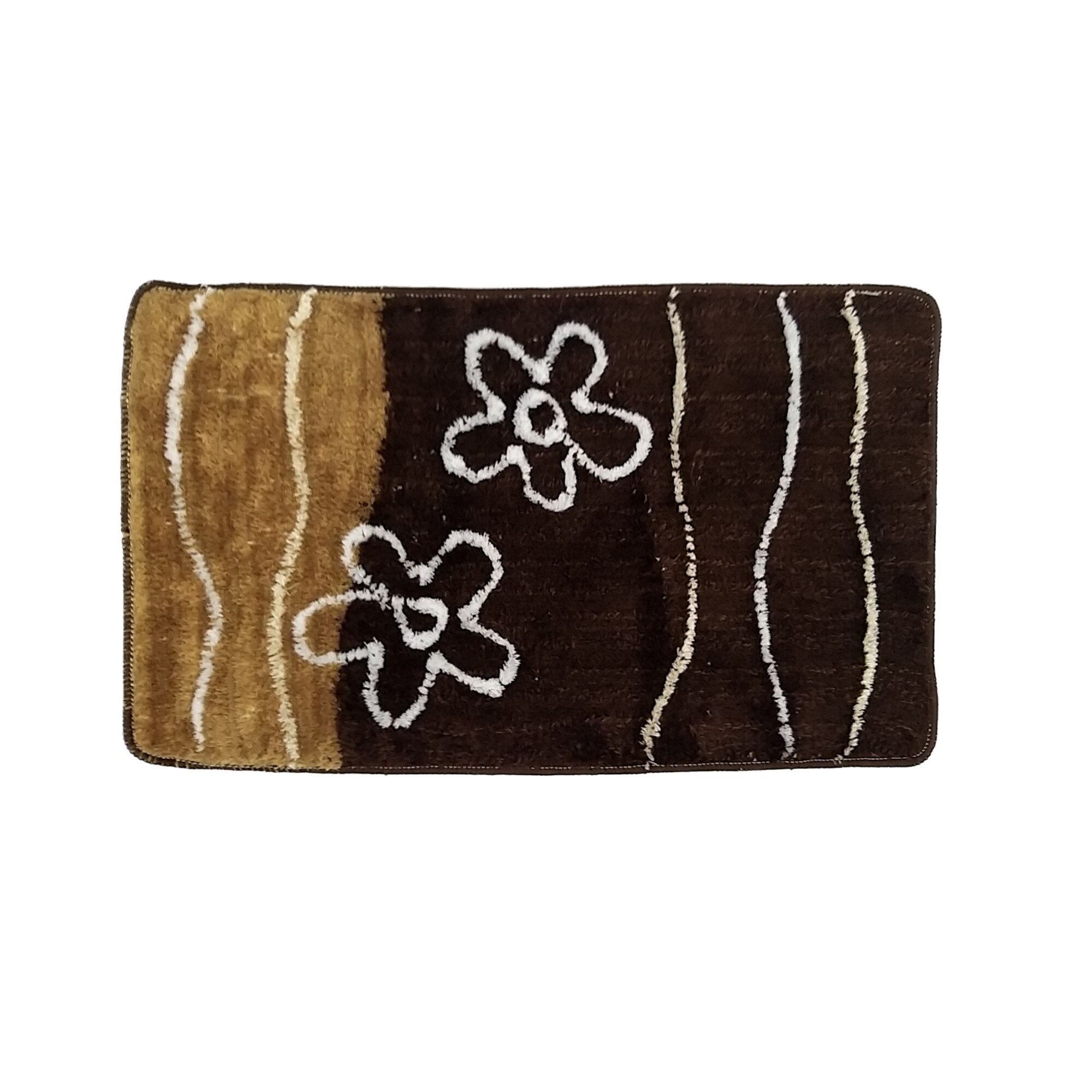 Covoras baie 50x80 cm, Nichita Impex, maro