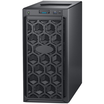 Server Dell PowerEdge T140, Intel Xeon E-2224, 3.4Ghz, 8Mb Cache, 16Gb DDR4, Hard 1x1 Tb, Sursa 365W, Negru Server Dell PowerEdge T140, Intel Xeon E-2224, 3.4Ghz, 8Mb Cache, 16Gb DDR4, Hard 1x1 Tb, Sursa 365W, Negru