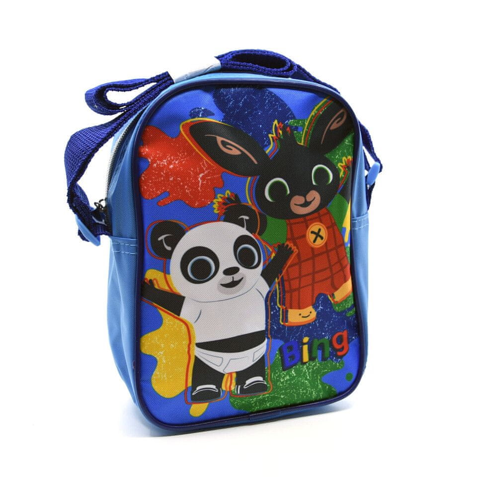 Geanta de umar Bing bunny, model Pando, albastru, 20 x 9 x 24 cm