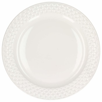 Farfurie Home Delux, pentru desert, material portelan, 21x21cm Farfurie Home Delux, pentru desert, material portelan, 21x21cm