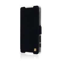 Flip cover Just Must Book Slim pentru Sony Xperia Z5, (silicon in interior) Black