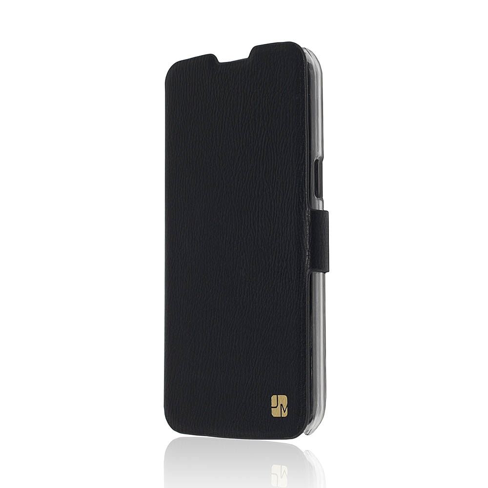 Flip cover Just Must Book Slim pentru LG K4, (silicon in interior) Black