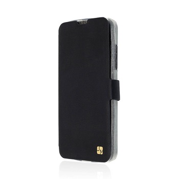 Flip cover Just Must Book Slim pentru Microsoft Lumia 550, (silicon in interior) Black Flip cover Just Must Book Slim pentru Microsoft Lumia 550, (silicon in interior) Black