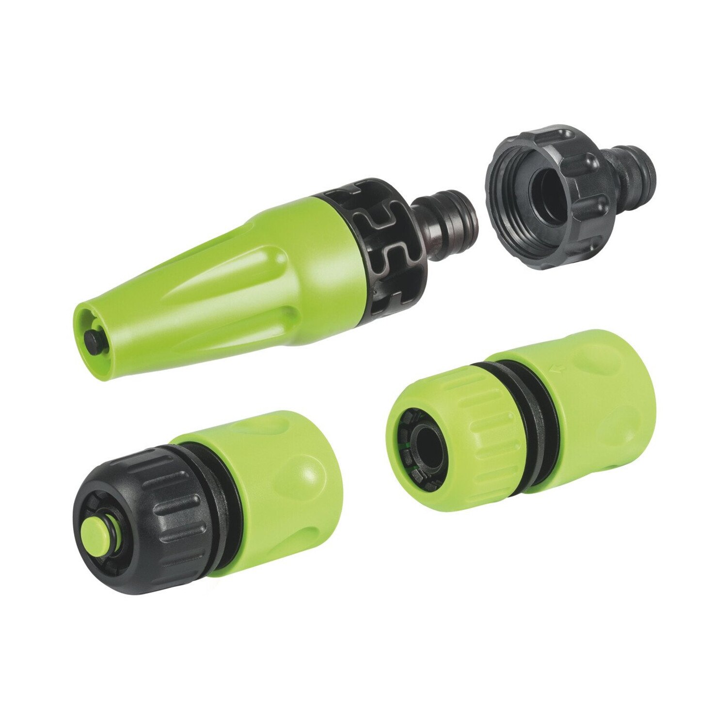 Set 4 Buc Adaptor De Furtun Cellfast Economic 12 58 Verde Emagro 