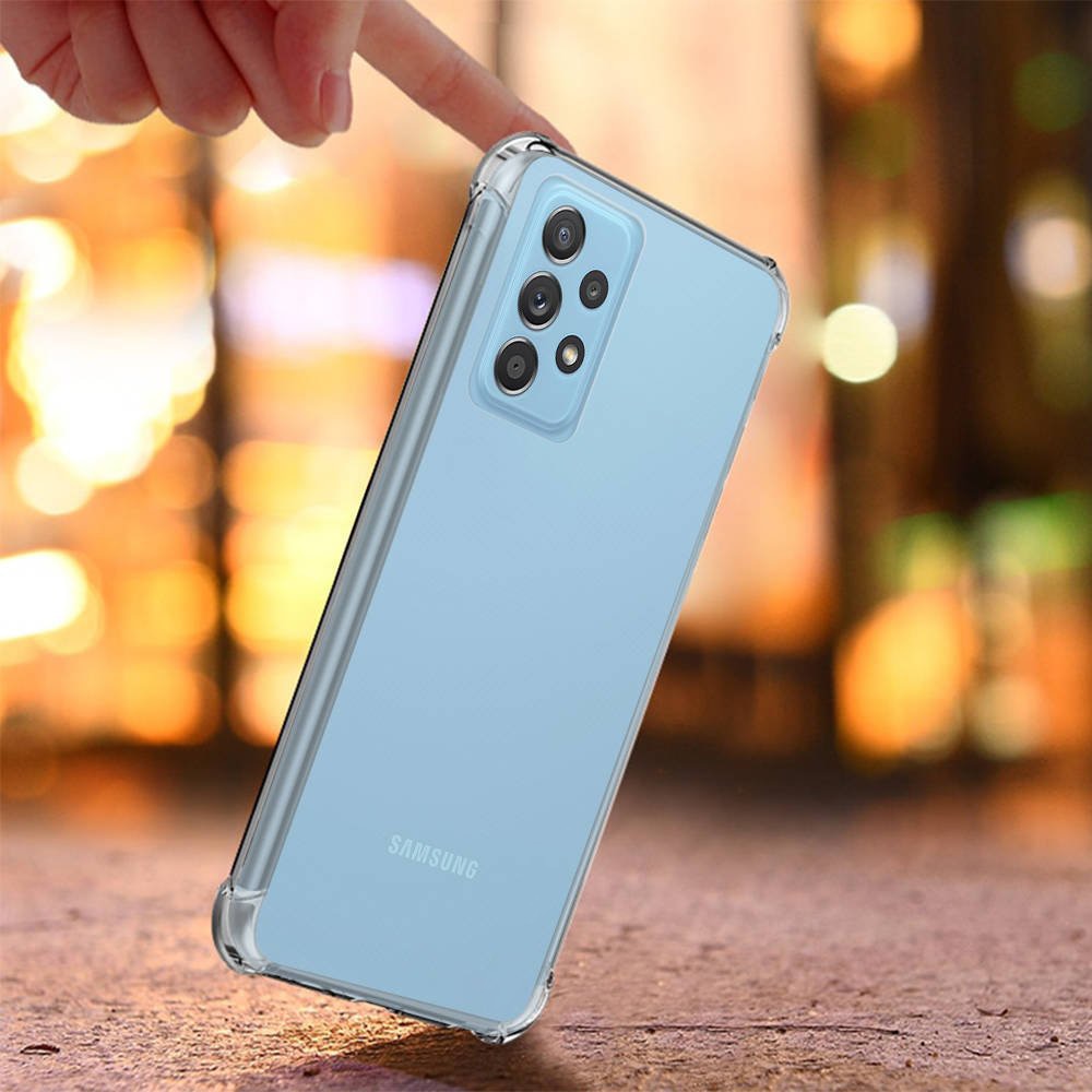 Husa compatibila cu Samsung Galaxy A33 5G, Protectie antisoc, Silicon Ultra Slim High Tech, Crystal Clear