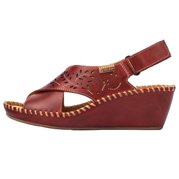 Sandale dama, din piele naturala, Pikolinos, 943-1585-05-21, rosu, Rosu Sandale dama, din piele naturala, Pikolinos, 943-1585-05-21, rosu, Rosu
