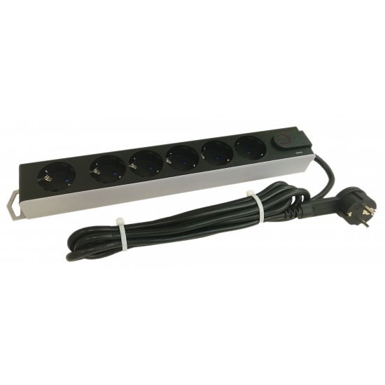 Prelungitor 5 Metri,6 Prize,K 3X1.5, protectie supratensiune