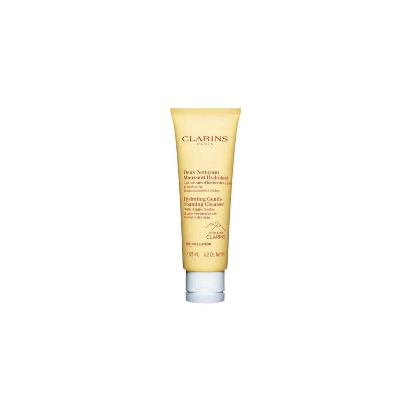 Spuma de curatare, Clarins, Formula delicata hidratanta, 125 ml