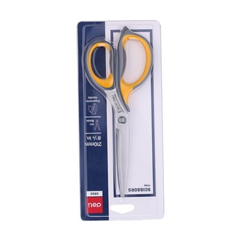 Foarfeca de Birou cu Grip Deli, 21 cm, Galben, Material Otel Inoxidabil Foarfeca de Birou cu Grip Deli, 21 cm, Galben, Material Otel Inoxidabil