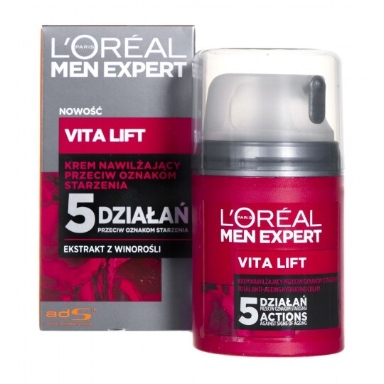 Crema de fata, L'Oreal MEN EXPERT, VITA LIFT 5, 50 ml