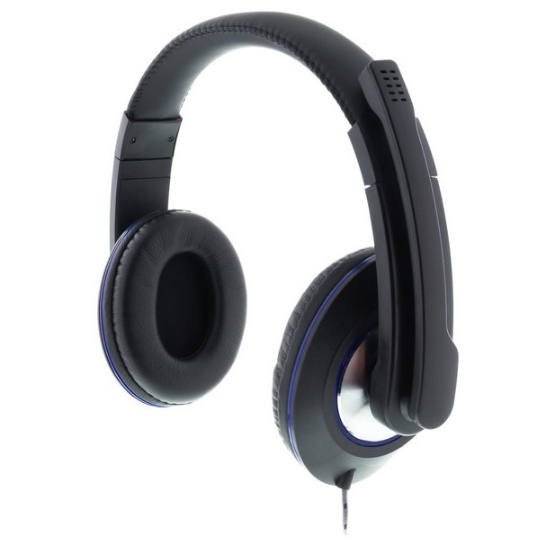 Casti audio, Sencor, Cu microfon, Negru