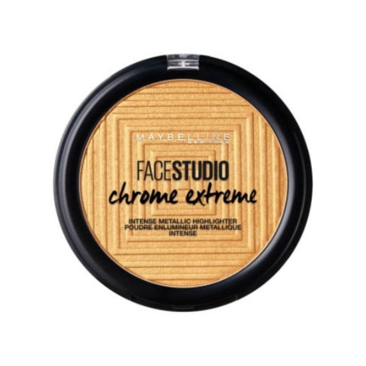 Pudra iluminatoare Maybelline Master Chrome Extreme, Nuanta 500 Sparkling Citrine