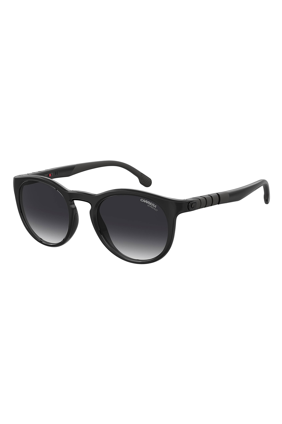 Carrera, Ochelari de soare unisex cu lentile in degrade, Negru, 62-21-140 Standard