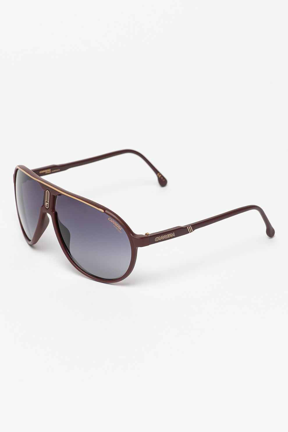 Carrera, Ochelari de soare unisex cu lentile in degrade, Coniac, 59-01-140 Standard