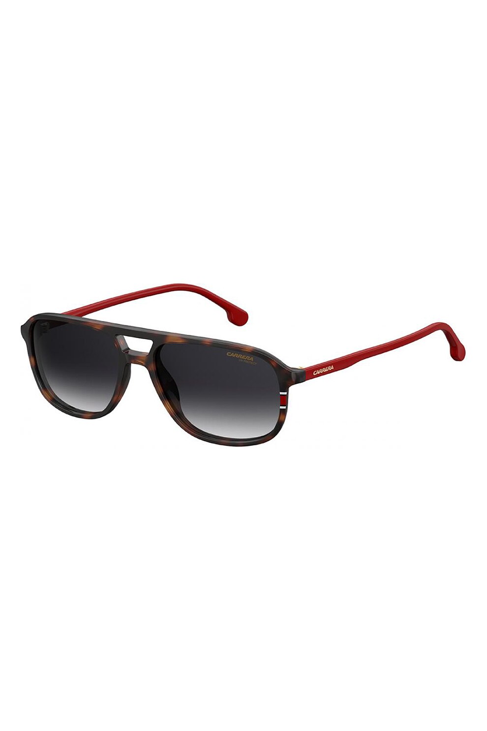 Carrera, Ochelari de soare aviator unisex, Maro inchis/Rosu, 60-01-140 Standard