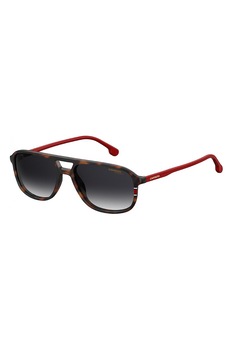 Carrera, Ochelari de soare aviator unisex, Maro inchis/Rosu, 60-01-140 Standard Carrera, Ochelari de soare aviator unisex, Maro inchis/Rosu, 60-01-140 Standard