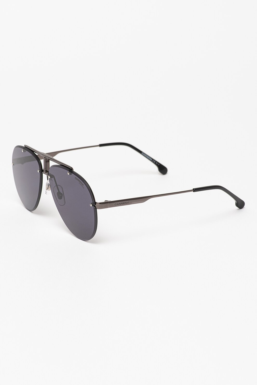 Carrera, Ochelari de soare aviator unisex, gri hematit/negru, 55-20-140 Standard