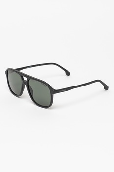 Carrera, Ochelari de soare aviator unisex, Negru, 56-17-145 Standard Carrera, Ochelari de soare aviator unisex, Negru, 56-17-145 Standard