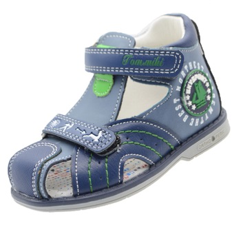 Sandale ortopedice pentru baieti Tom Miki B-3131-D, Bleumarin 54460 Sandale ortopedice pentru baieti Tom Miki B-3131-D, Bleumarin 54460