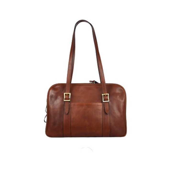 TORNABUONI, MAHINA, válltáska, Barna, 39x10x24 cm