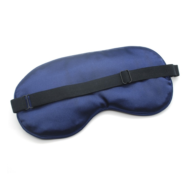 Комплект маска за сън Sleepy Monday, Сатен, Син, Тапи за уши