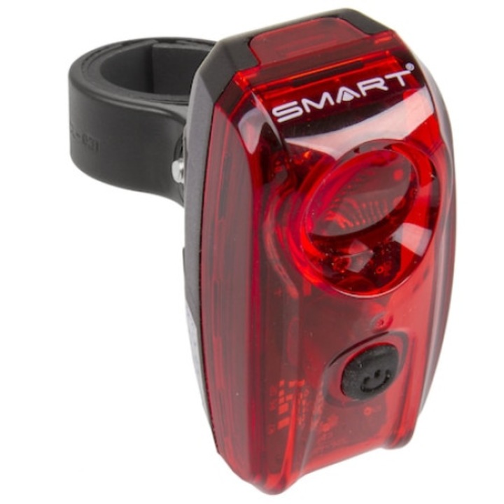 Stop spate Smart "TRAIL 80" Baterii, Negru/Rosu