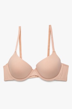 KOTON, Sutien cu bretele ajustabile Classic, Piersica, 75B KOTON, Sutien cu bretele ajustabile Classic, Piersica, 75B
