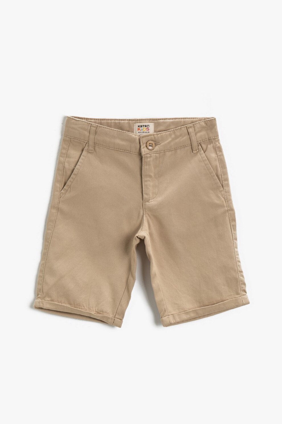 KOTON, Pantaloni scurti chino, Maro camel