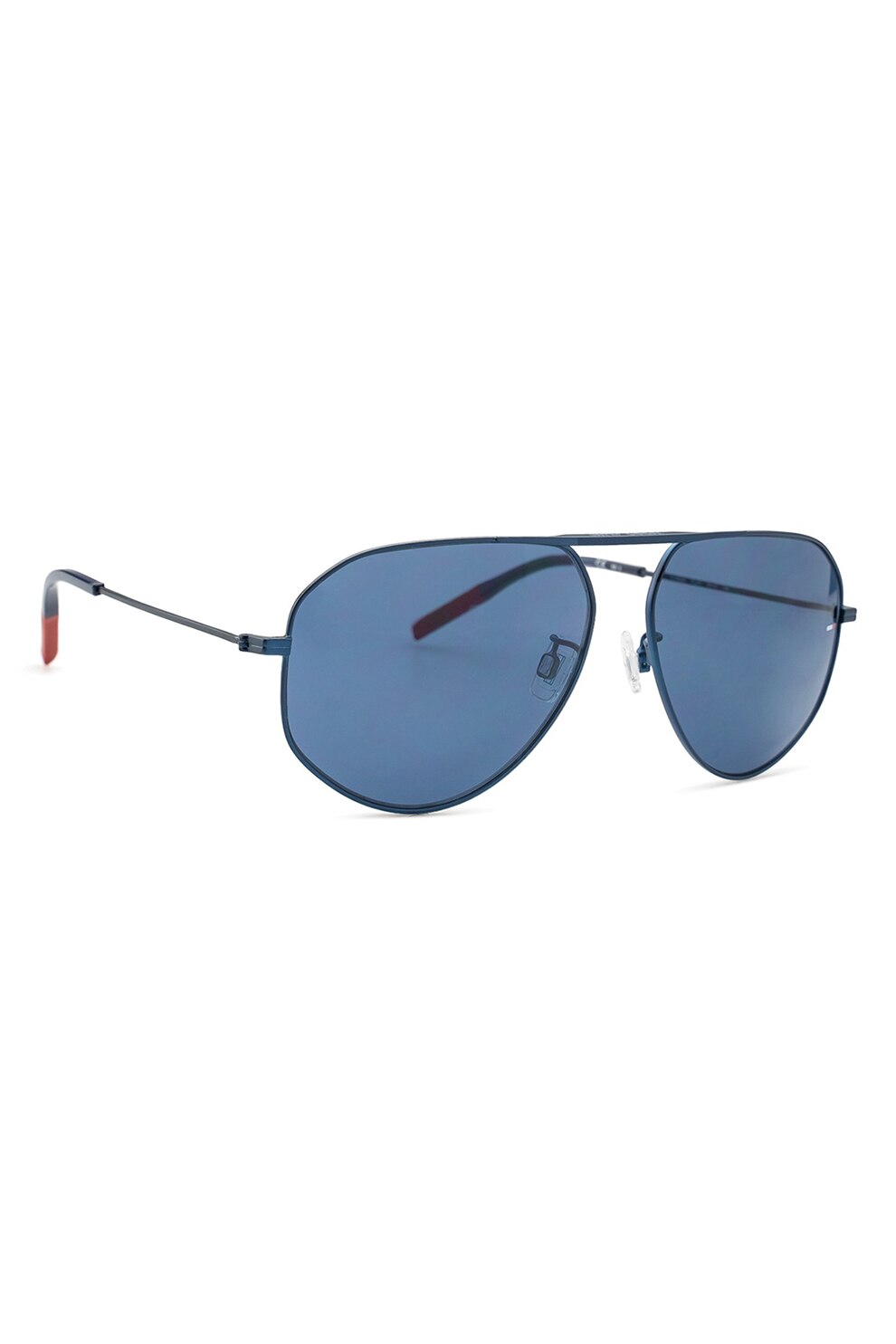 Tommy Hilfiger, Ochelari de soare aviator, Bleumarin, 50-21-145 Standard