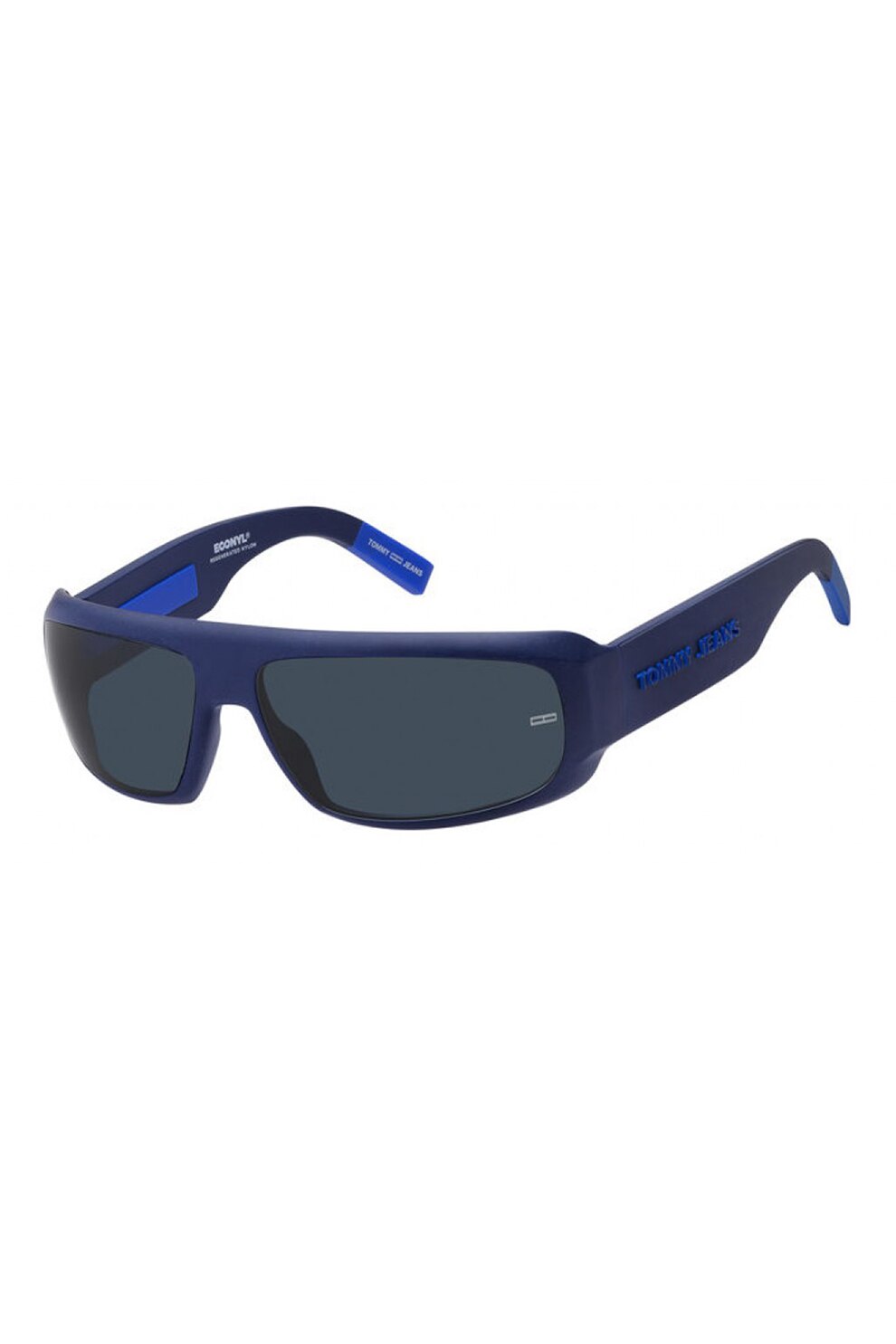 Tommy Hilfiger, Ochelari de soare dreptunghiulari unisex, Bleumarin, 53-18-145 Standard