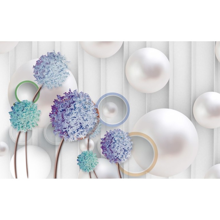 Fototapet 3D abstract papadie, Premium Canvas 250 x 360 cm