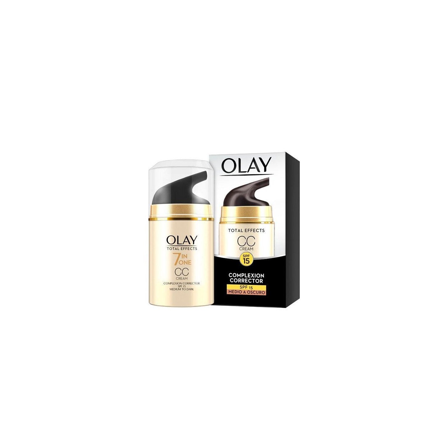 Crema CC hidratanta Olay, MEDIUM-DARK, SPF15, 50 ml