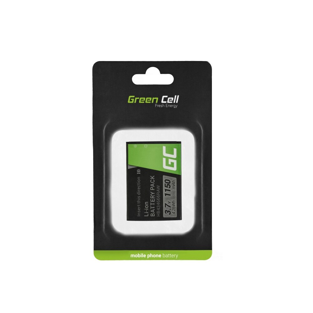 Baterie pentru HB434666RAW Huawei E5336 E5573 E5577 3,7V 1150mAh GREEN CELL