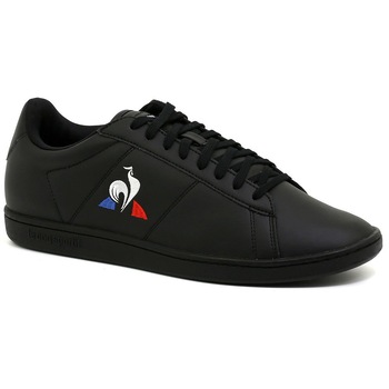 Tenisi barbati, Le Coq Sportif Courtset, Negru, Negru Tenisi barbati, Le Coq Sportif Courtset, Negru, Negru