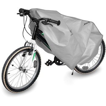 Husa pentru bicicleta pentru copii, impermeabila, gri, marimea S, 130-145 cm Husa pentru bicicleta pentru copii, impermeabila, gri, marimea S, 130-145 cm