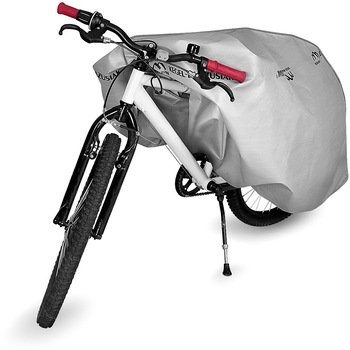 Husa pentru bicicleta impermeabila, gri, marimea M, 145-160 cm Husa pentru bicicleta impermeabila, gri, marimea M, 145-160 cm