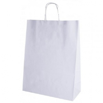Set 10 bucati Punga cadou hartie , 54x14x50 cm, albe Set 10 bucati Punga cadou hartie , 54x14x50 cm, albe